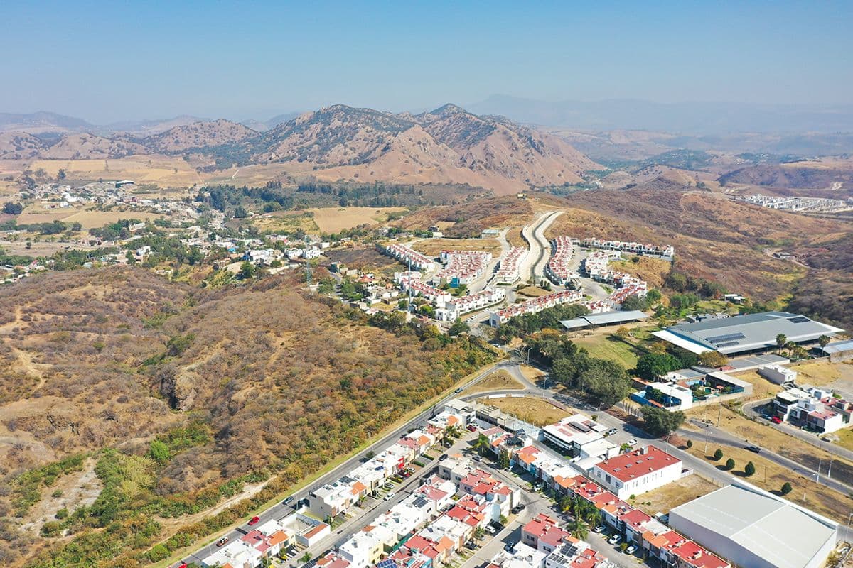 Vista aérea de la zona de Altavista. Foto: Patricia Ramírez. 