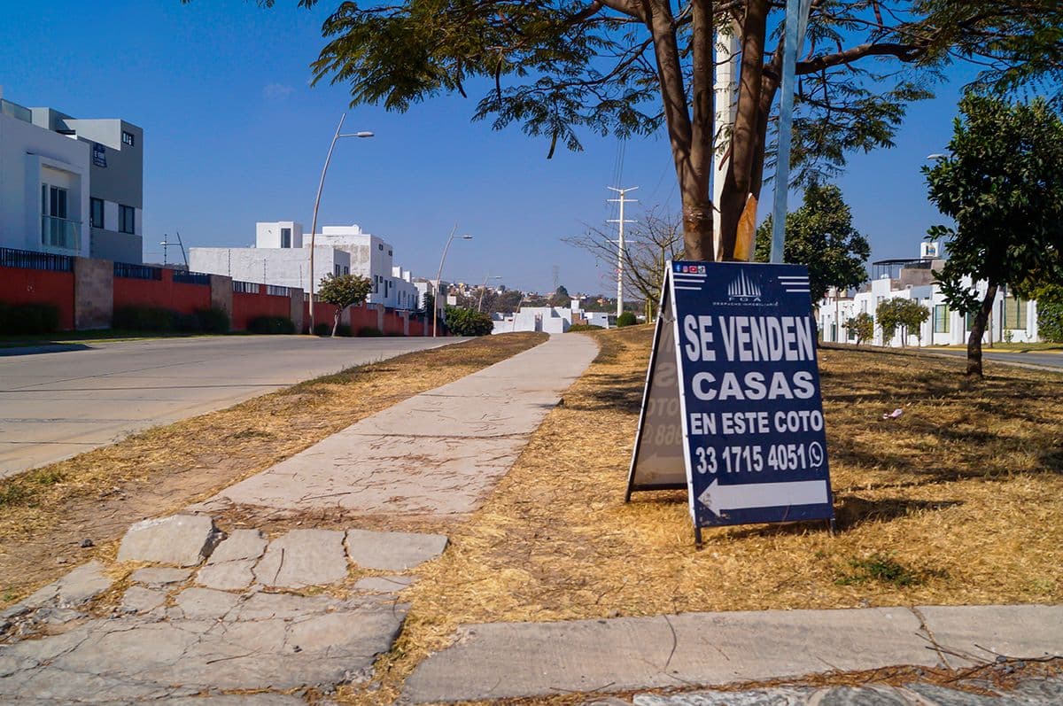 Zona de los fraccionamientos Altavista, Vitana Residencial y Sotavento. Foto: Patricia Ramírez. 