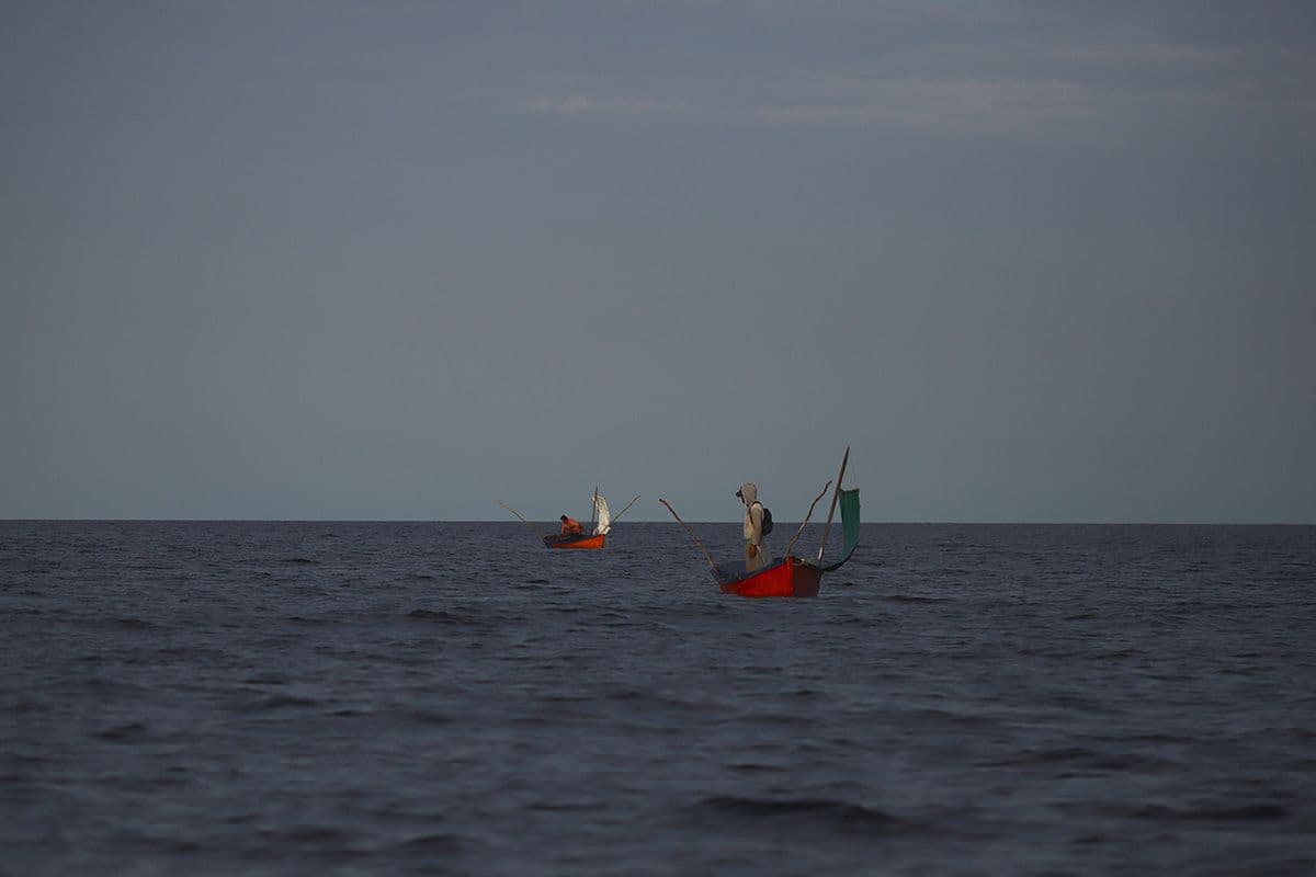 Specialists from the Sisal Academic Unit of the UNAM analyzed the damage caused by the running aground of the ship “Grande Senegal” on the Madagascar reef, located off the coast of Sisal.